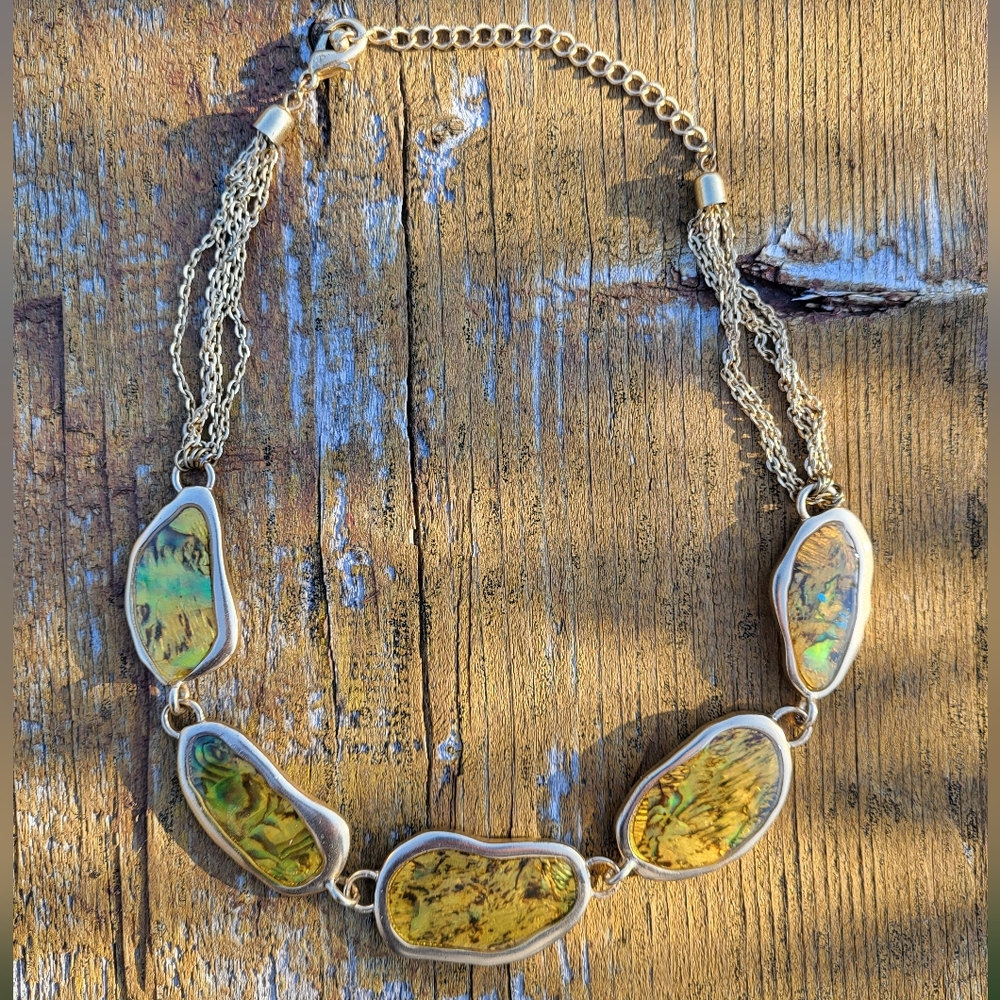 "Undersea Abolone Beauty" Choker Necklace